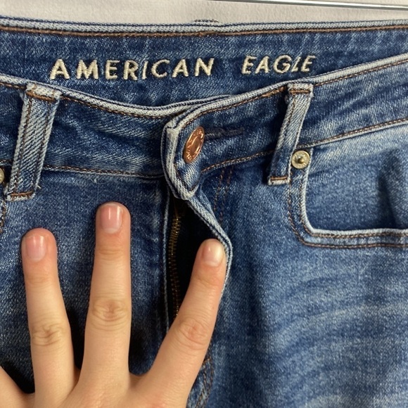 American Eagle Outfitters AE Stretch Mom Jean Size 00 - Picture 5 of 15